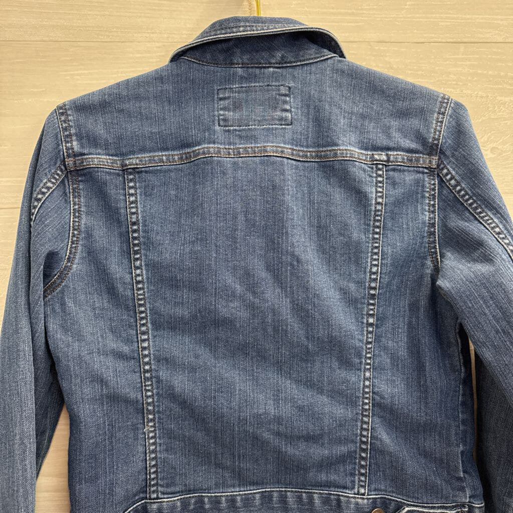 Loft Dark Wash Denim Jacket Small