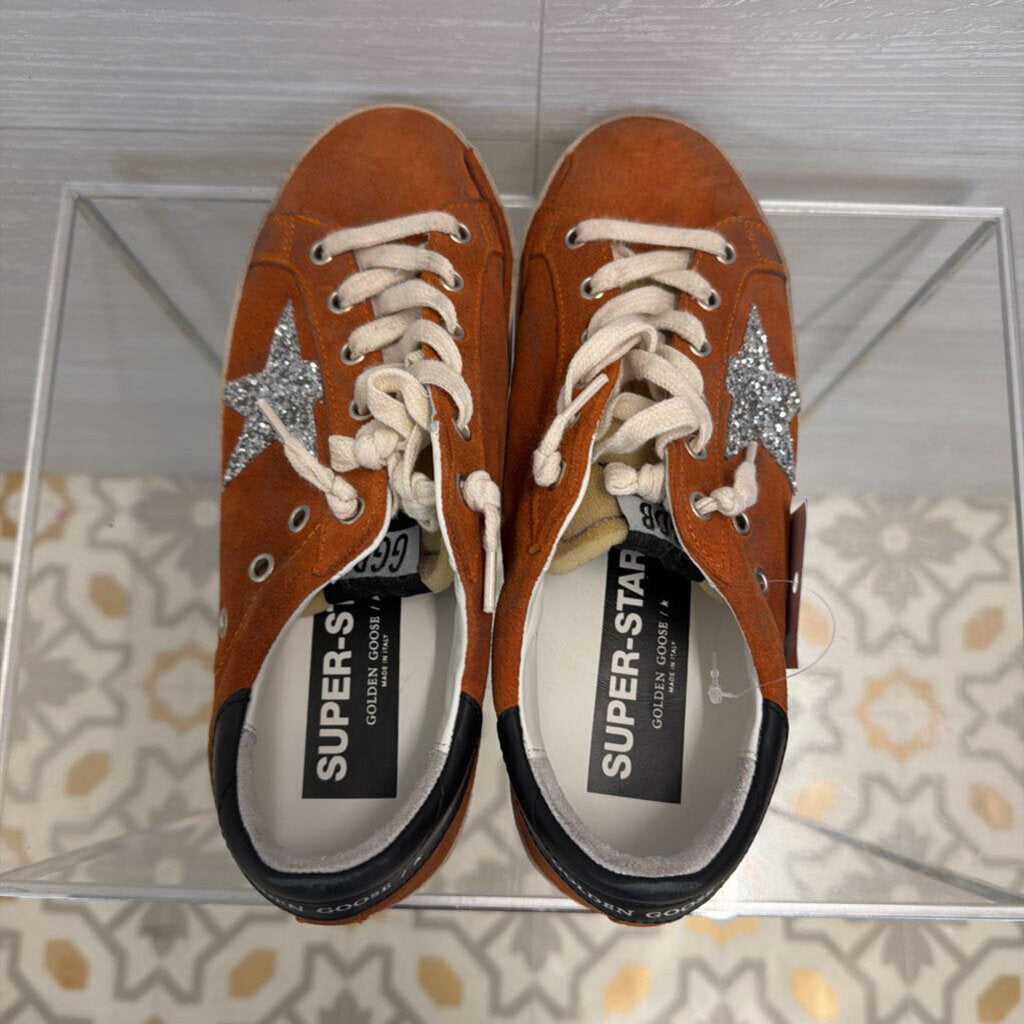 Golden Goose Cinnamon Suede Super Star Sneakers 38