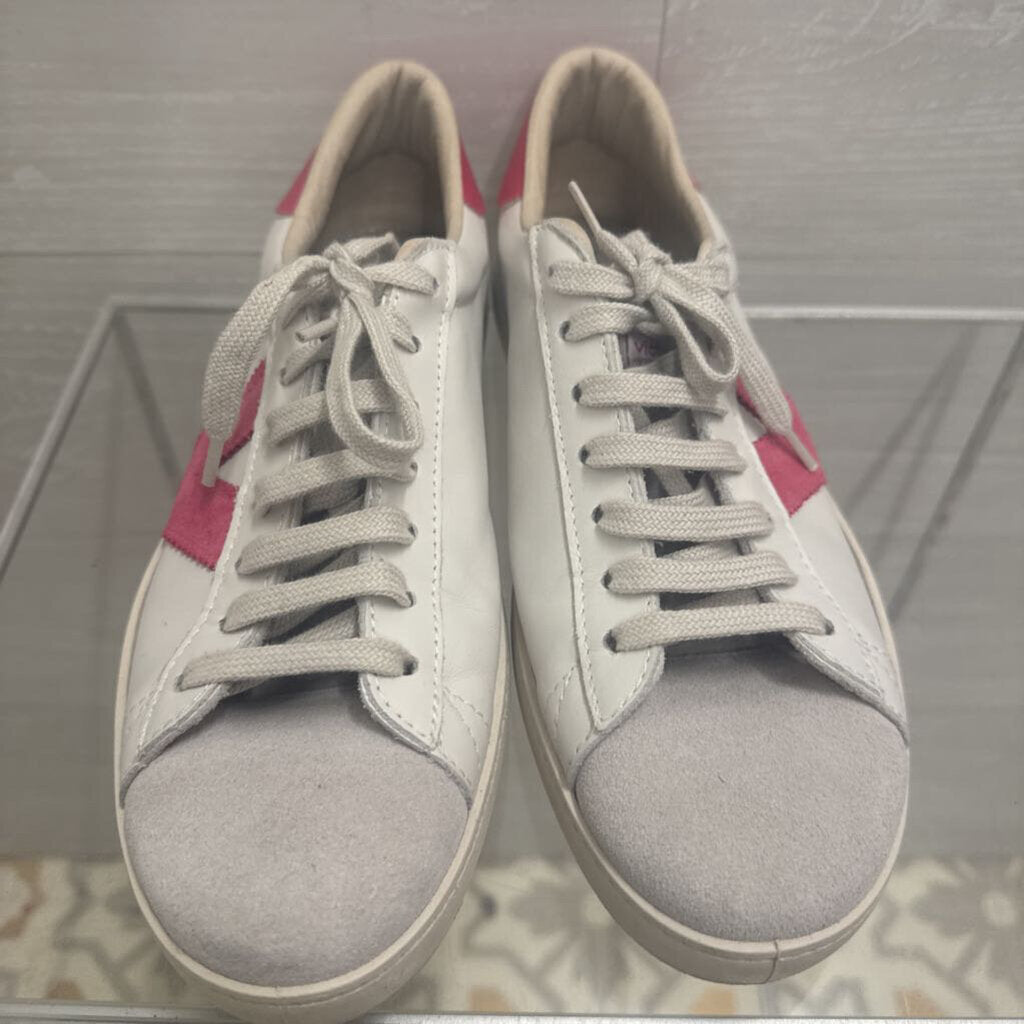 Victoria Berlin White/ Pink Leather/ Suede Sneakers 40