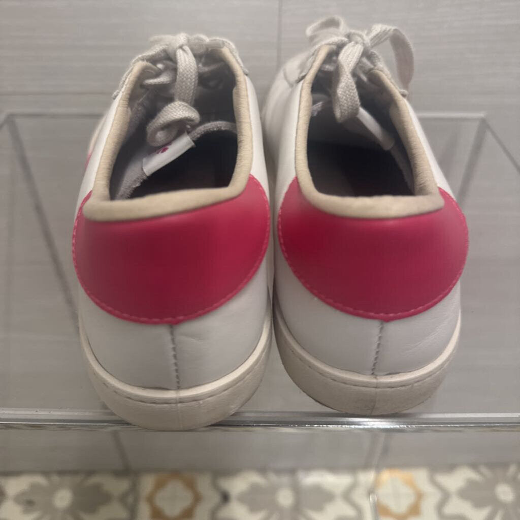 Victoria Berlin White/ Pink Leather/ Suede Sneakers 40