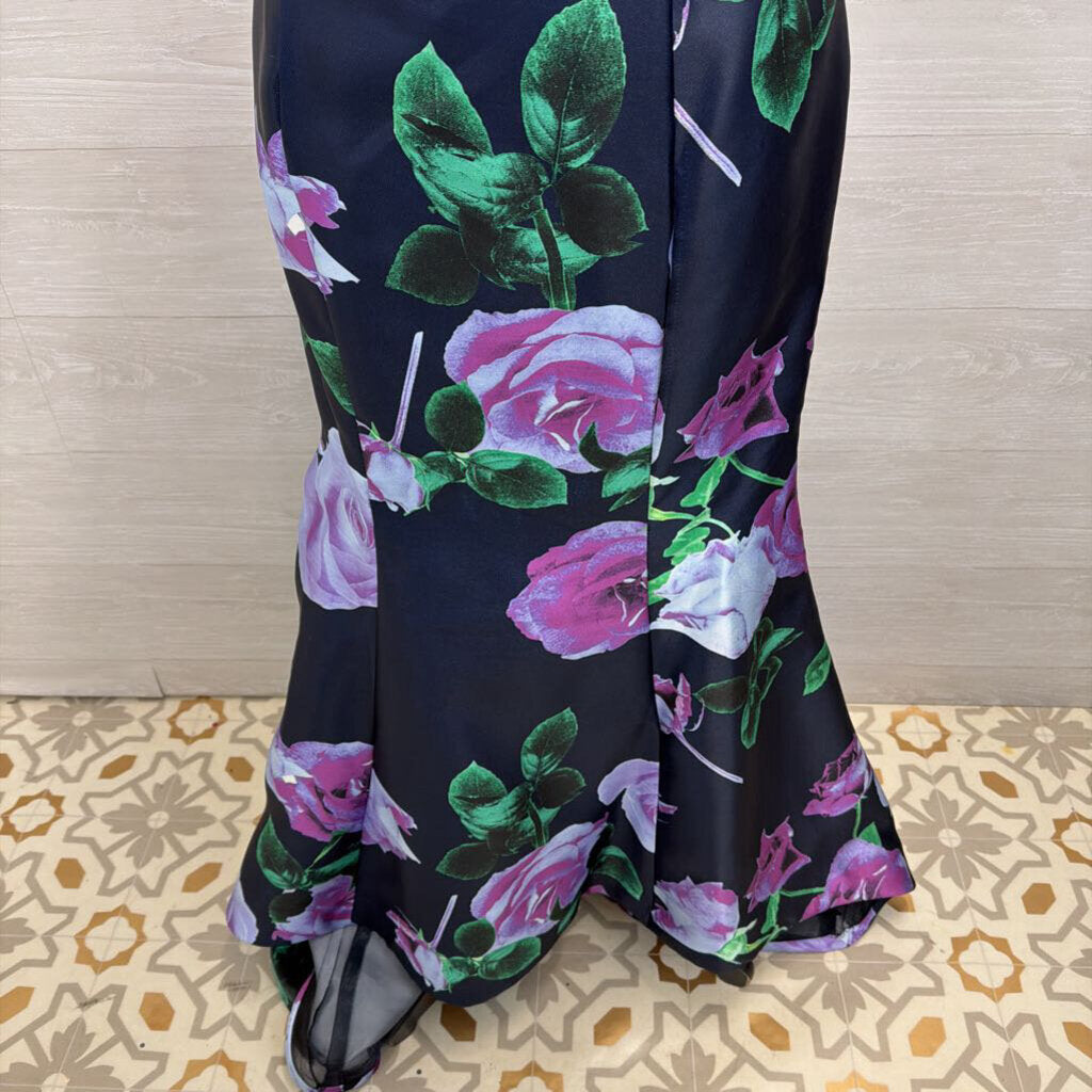 Rachel Allan Two Piece Floral Long Formal 10
