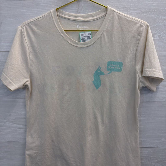 Cotopaxi Cream/ Multi Have A Good Day Short Sleeve Graphic Tee Small