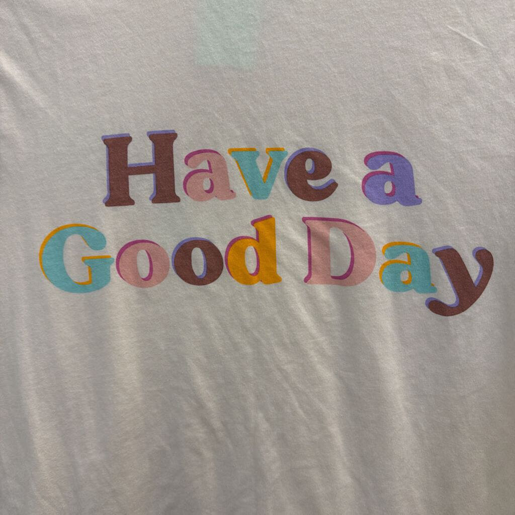 Cotopaxi Cream/ Multi Have A Good Day Short Sleeve Graphic Tee Small