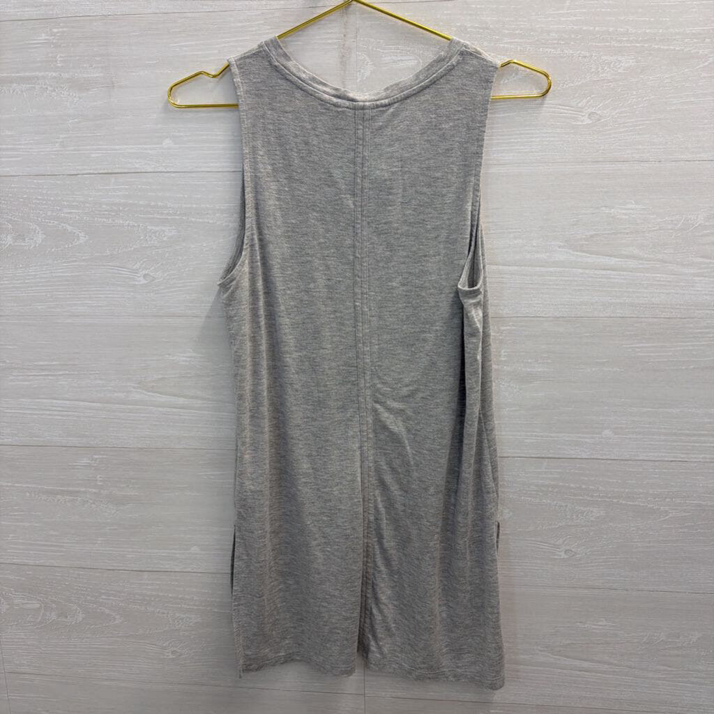 Athleta Grey Athletic Tank Top Small