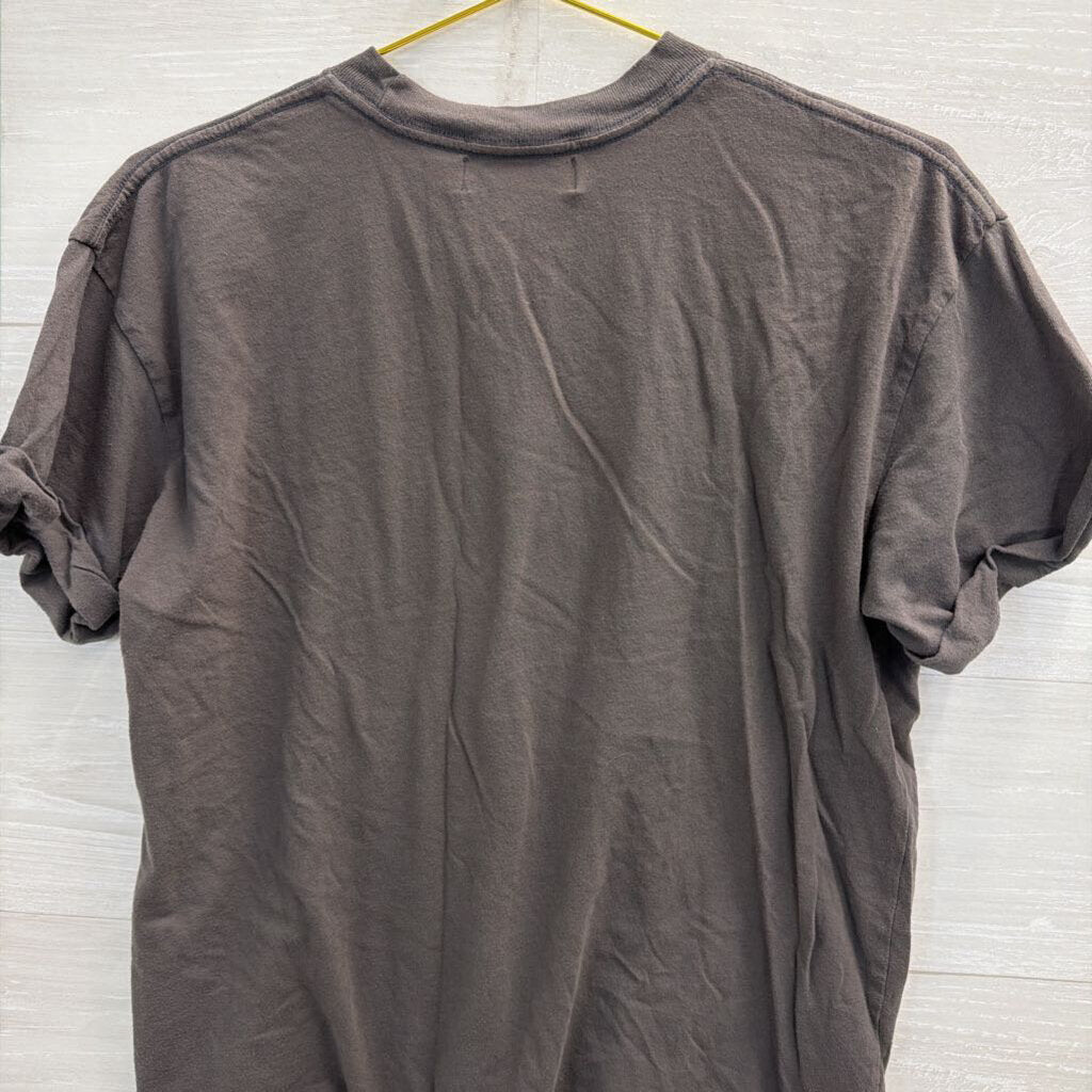 Girl Dangerous Grey Vintage Band Tee Short Sleeve Graphic Tee Extra Small