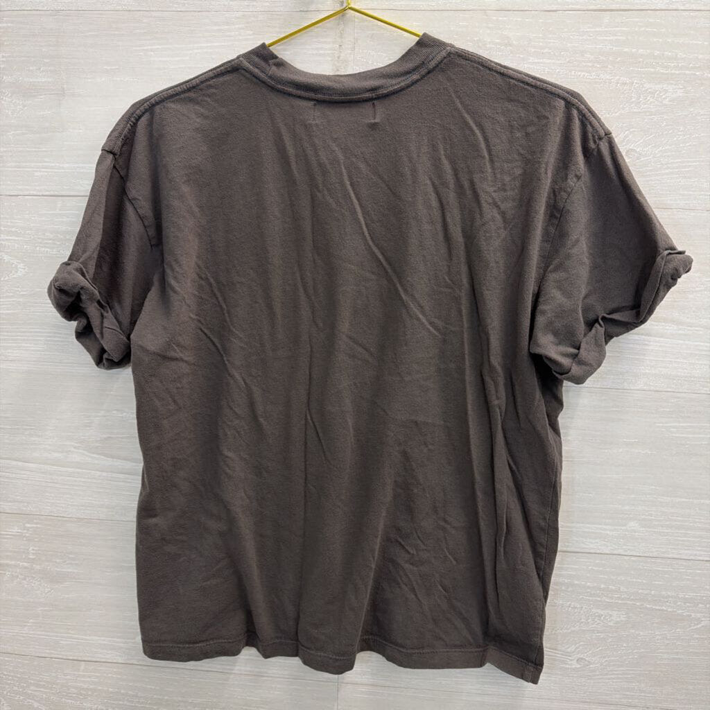 Girl Dangerous Grey Vintage Band Tee Short Sleeve Graphic Tee Extra Small