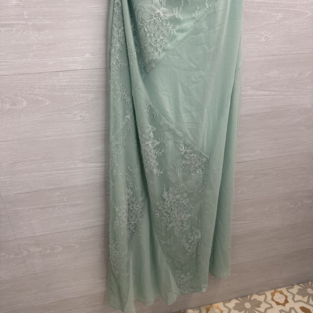 Peppermayo Mint Green Gabriana Maxi Dress 10