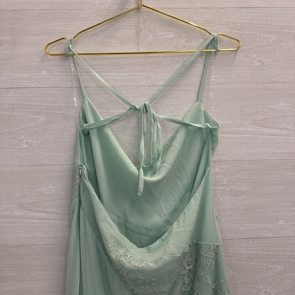 Peppermayo Mint Green Gabriana Maxi Dress 10