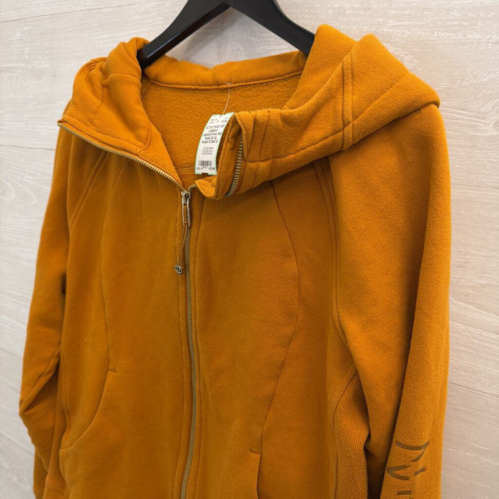 Lululemon Fools Gold Scuba Zip Up Hoodie 12