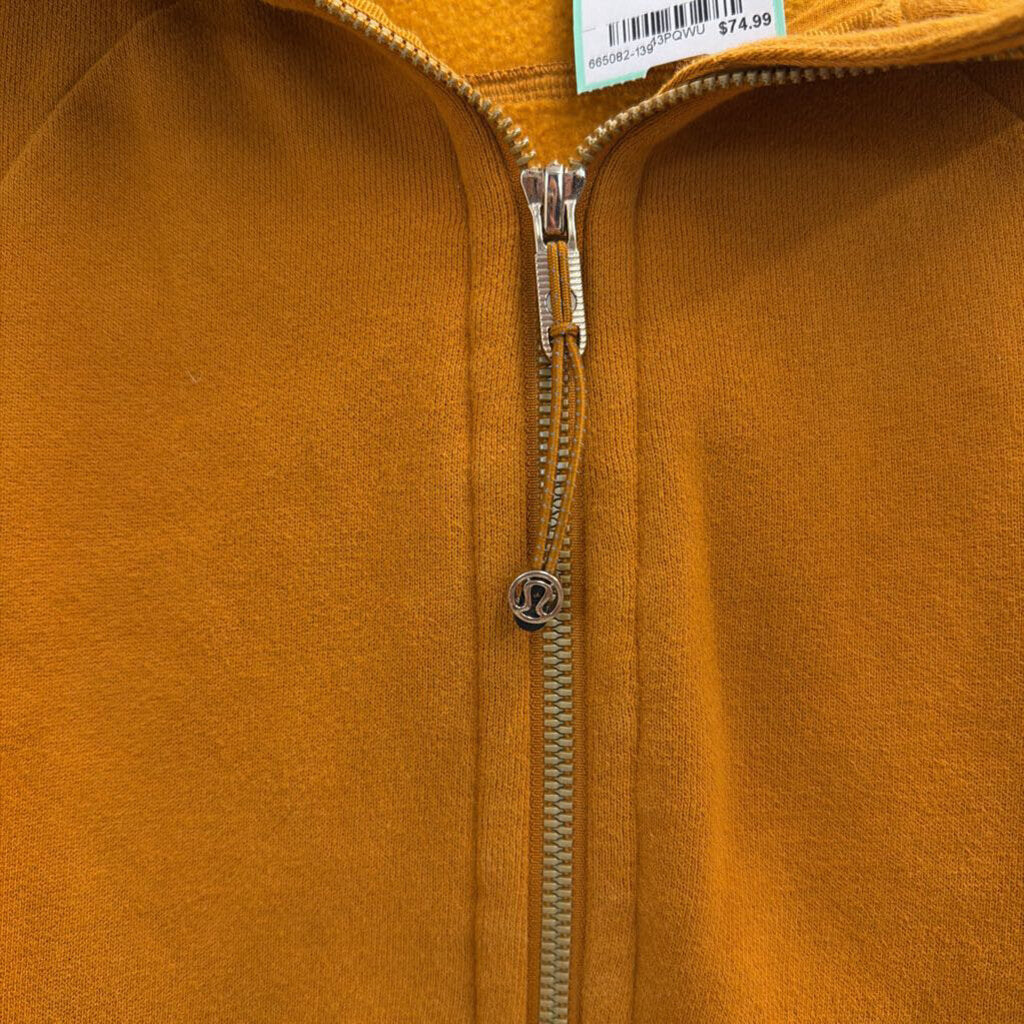 Lululemon Fools Gold Scuba Zip Up Hoodie 12