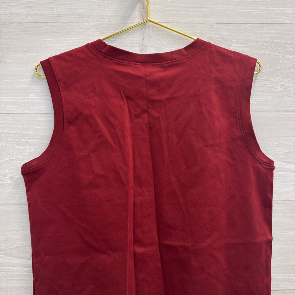 Banana Republic Red Boxy Tank Top Small