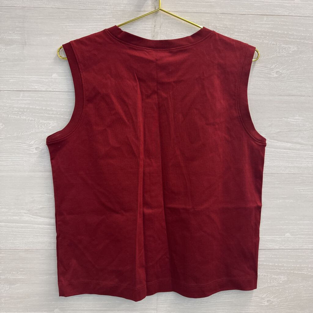 Banana Republic Red Boxy Tank Top Small