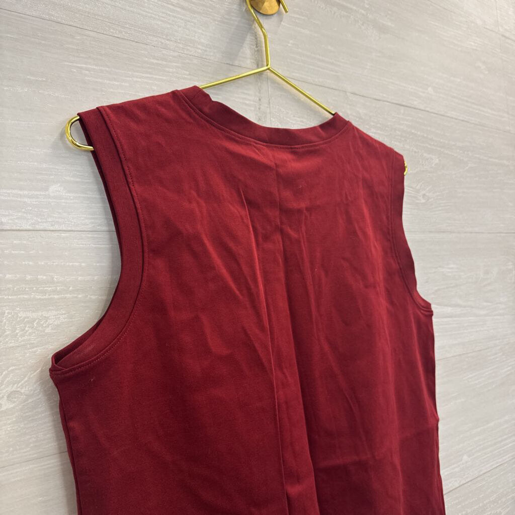 Banana Republic Red Boxy Tank Top Small