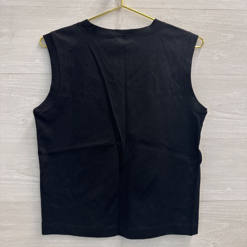 Banana Republic Black Boxy Tank Top Extra Small