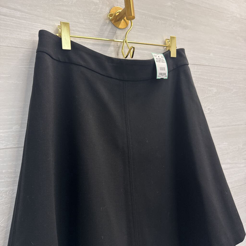 Loft Black Skater Mini Skirt 4