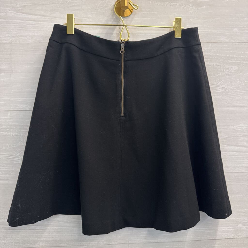 Loft Black Skater Mini Skirt 4