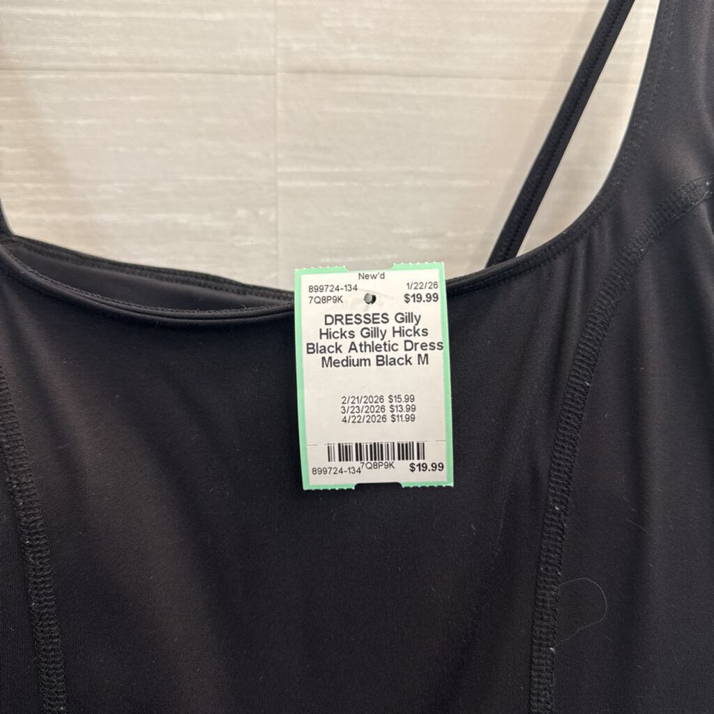 Gilly Hicks Black Athletic Dress Medium