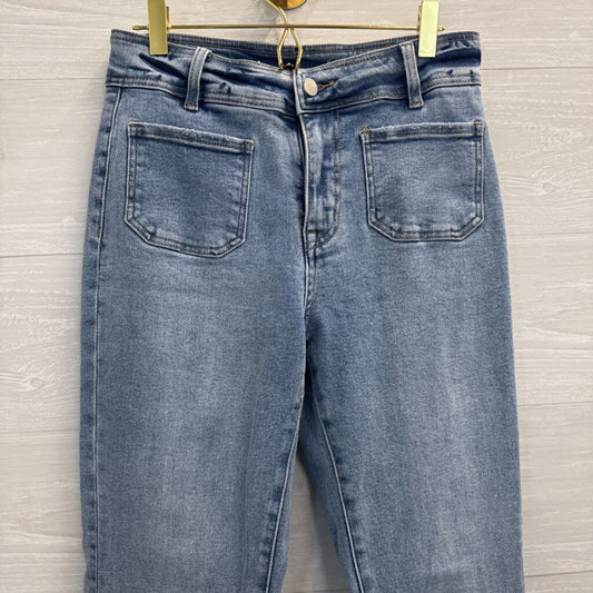 Altar'd State Medium Wash Flare Leg Jeans 26