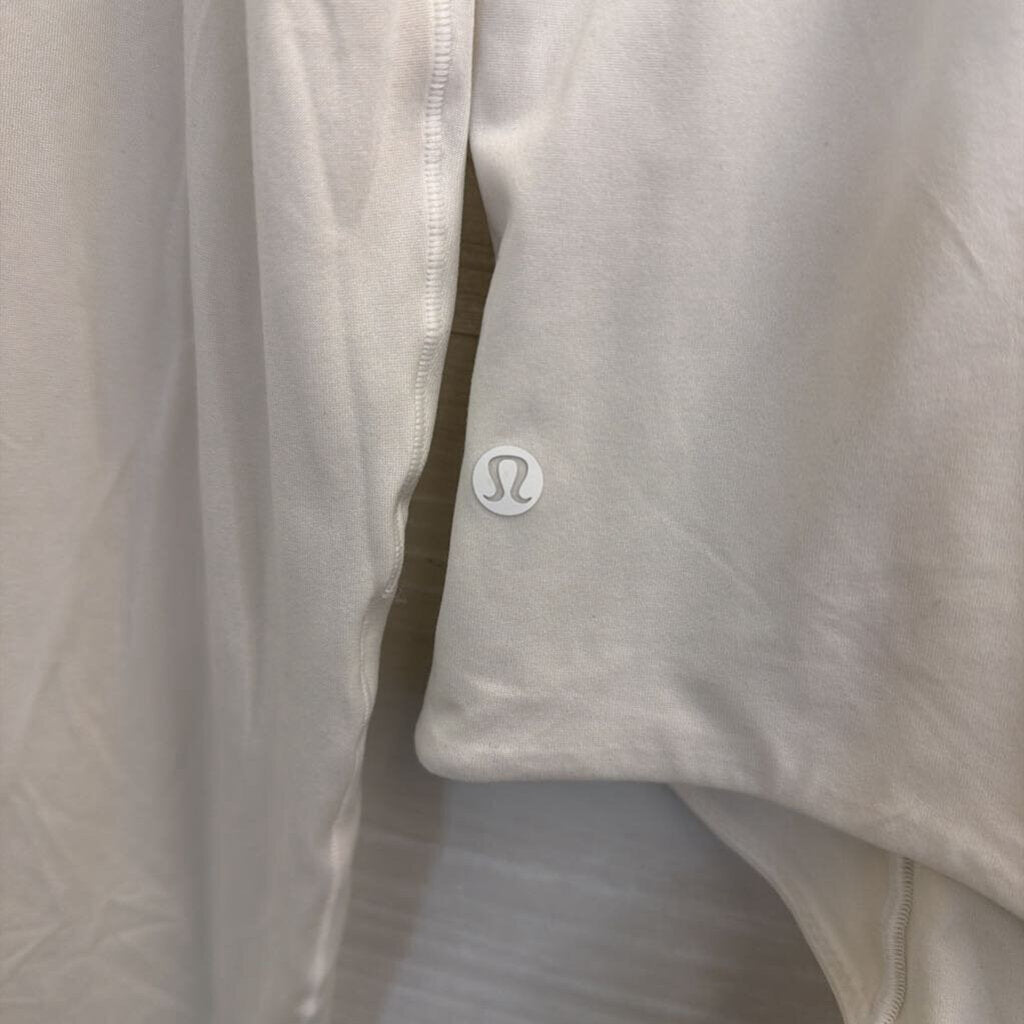 Lululemon White Long Sleeve Nulu Bodysuit Extra Large