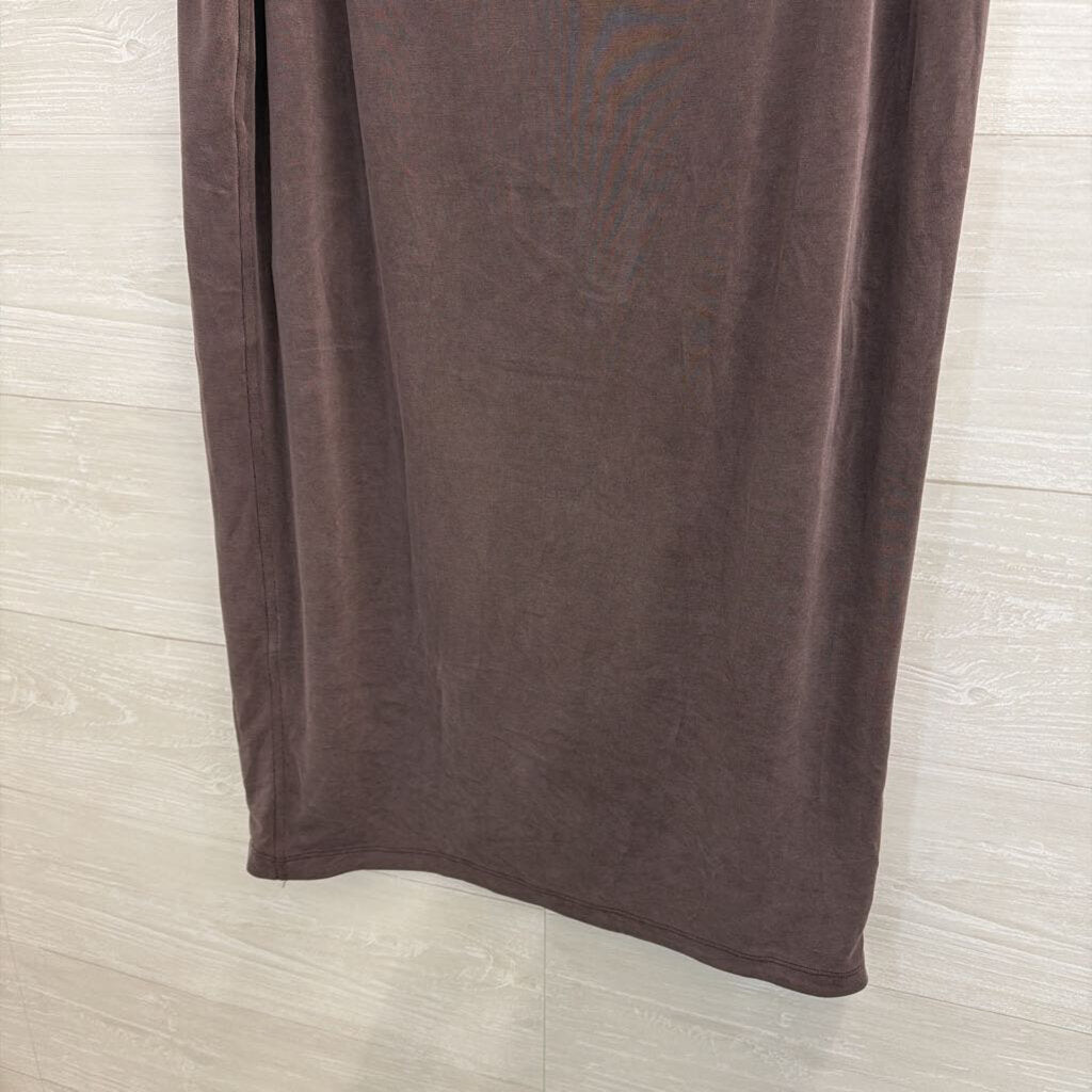 Lululemon Grey Softstreme Midi Skirt Extra Large