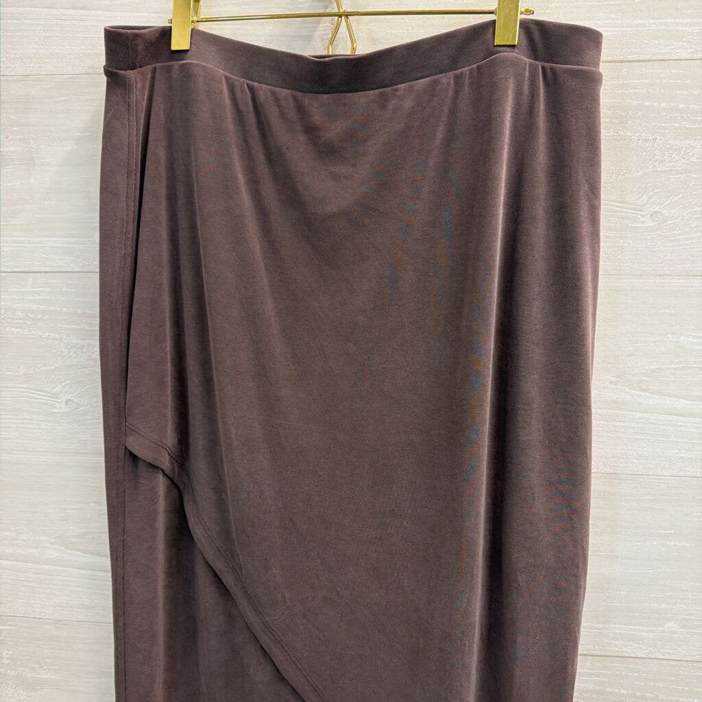 Lululemon Grey Softstreme Midi Skirt Extra Large