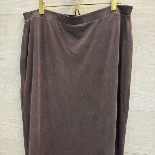 Lululemon Grey Softstreme Midi Skirt Extra Large