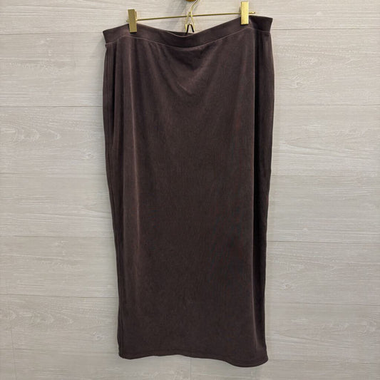 Lululemon Grey Softstreme Midi Skirt Extra Large