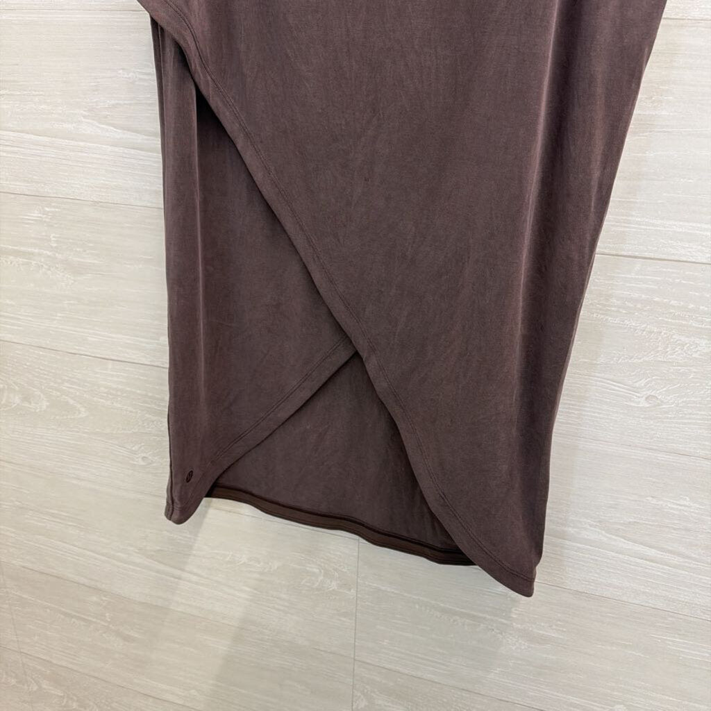 Lululemon Grey Softstreme Midi Skirt Extra Large