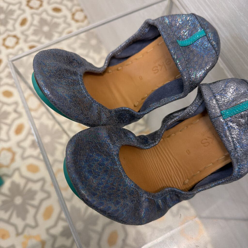 Tieks Love Potion Leather Ballet Flats 8