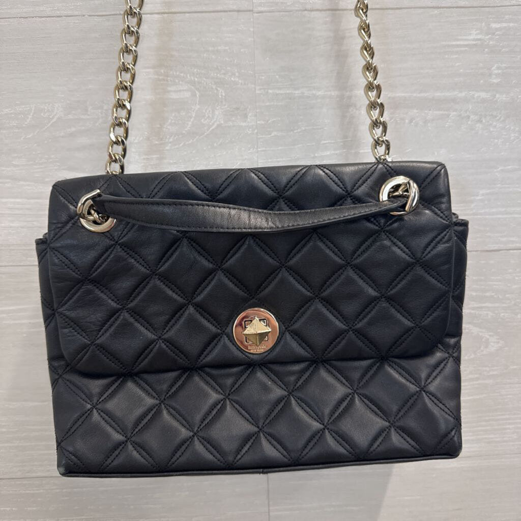 Kate Spade Black Quilted Purse