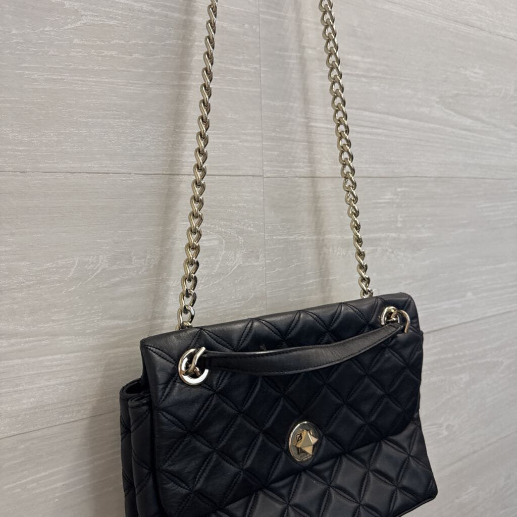 Kate Spade Black Quilted Purse
