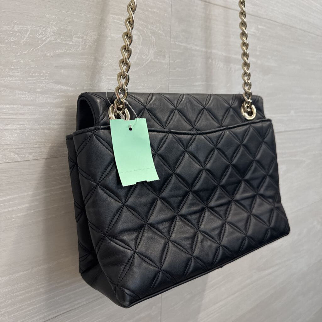Kate Spade Black Quilted Purse