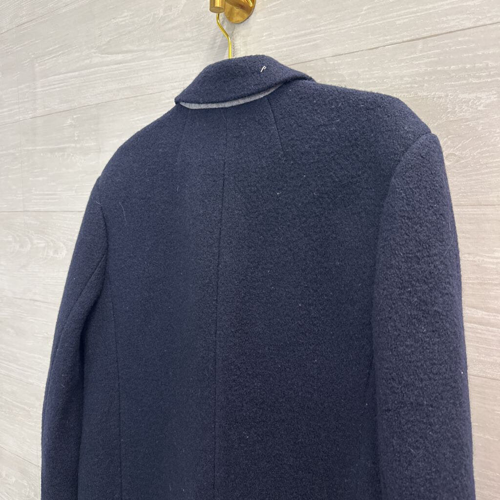 Madewell Navy Double Breasted Jacket 10