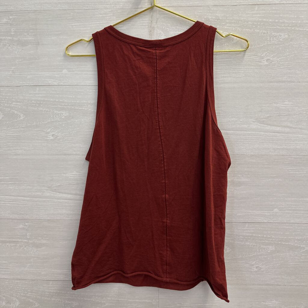 AG Burgundy Tank Top Medium