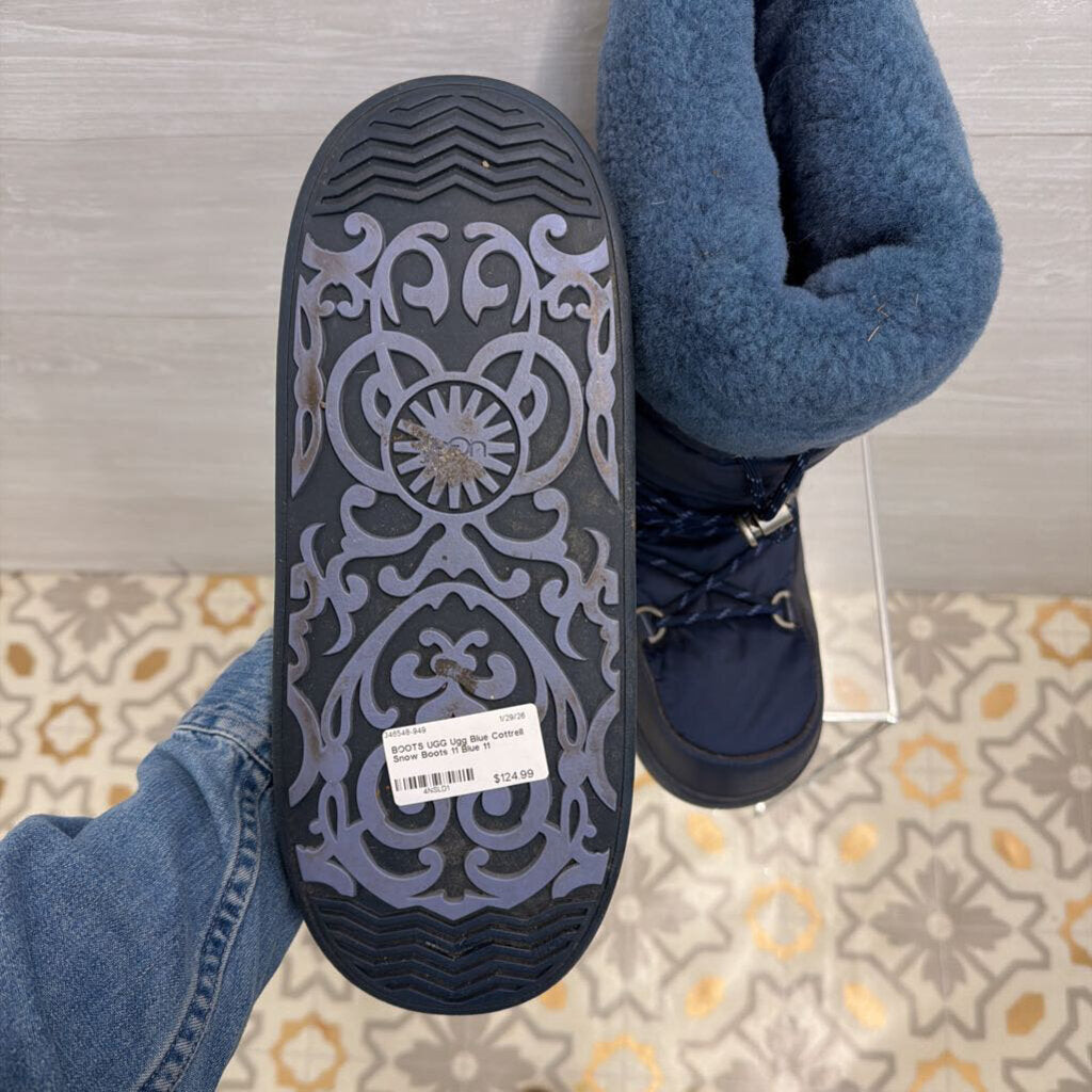 Ugg Blue Cottrell Snow Boots 11