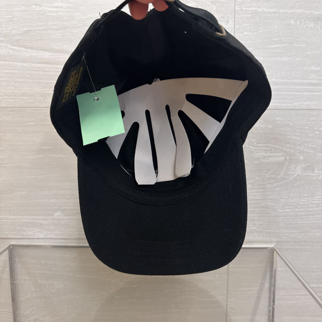 Black/ White Embroidered 'Whole Lotta Body' Baseball Hat One Size