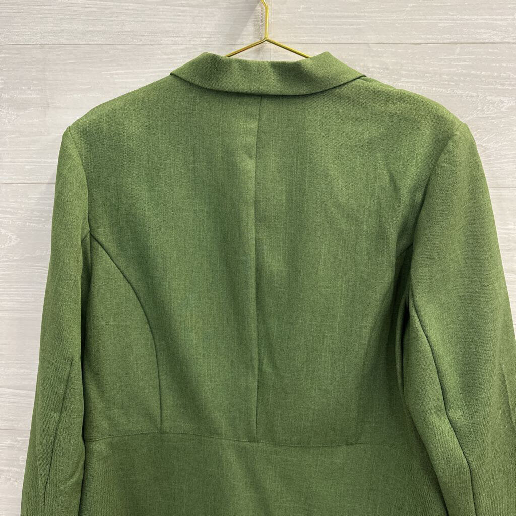 Nikki Green Embroidered Detail Jacket 16