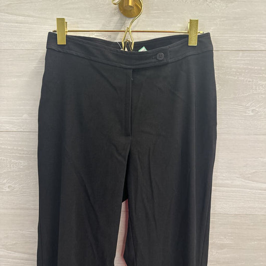 BCBG Black Straight Leg Trouser Pants 4