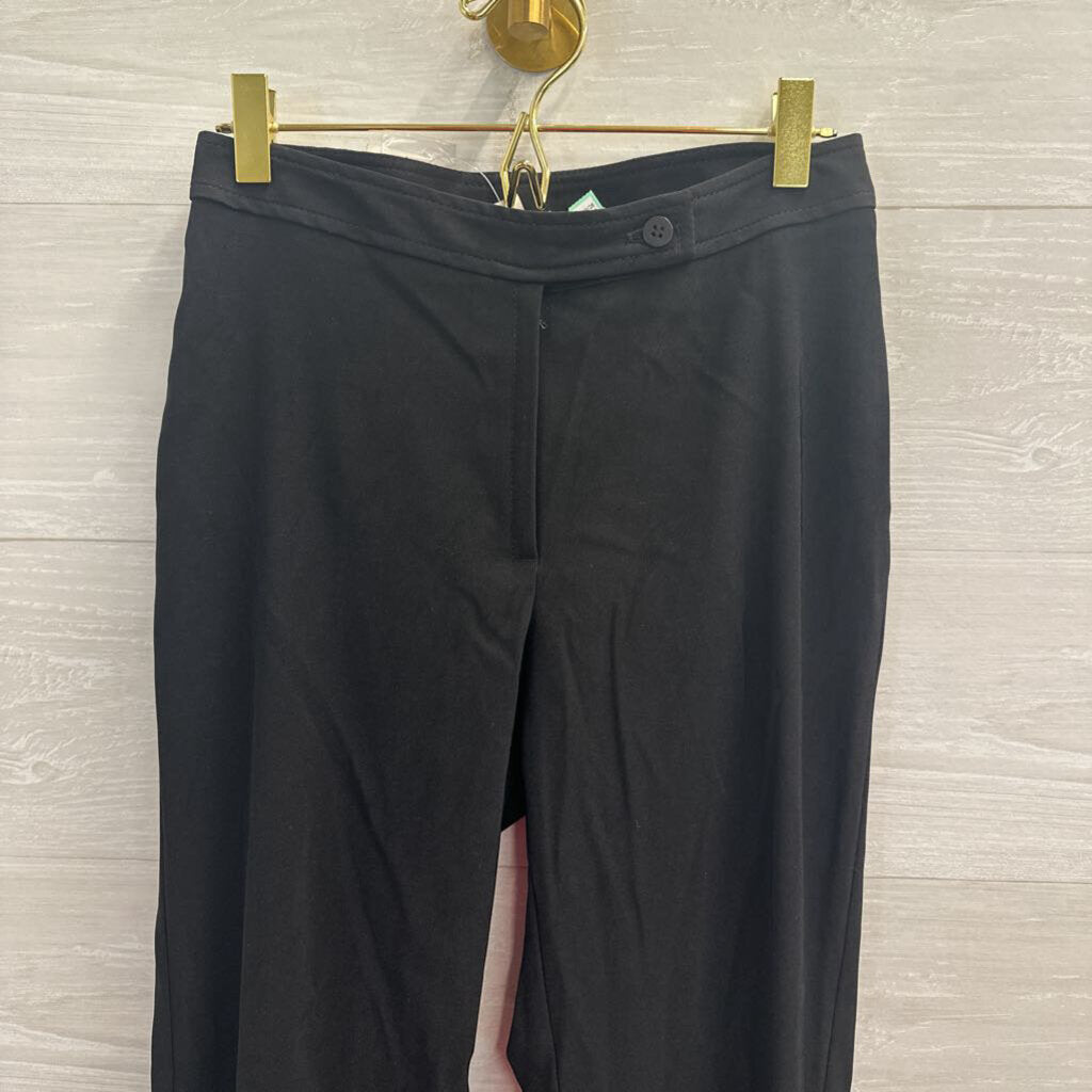 BCBG Black Straight Leg Trouser Pants 4