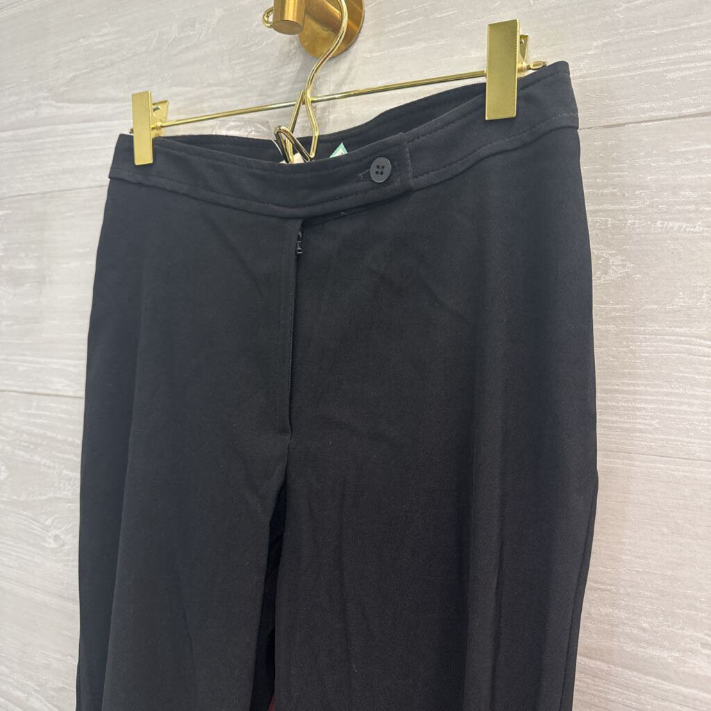 BCBG Black Straight Leg Trouser Pants 4