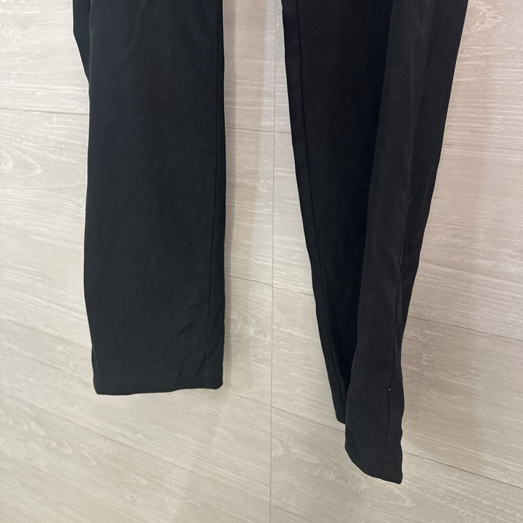 BCBG Black Straight Leg Trouser Pants 4