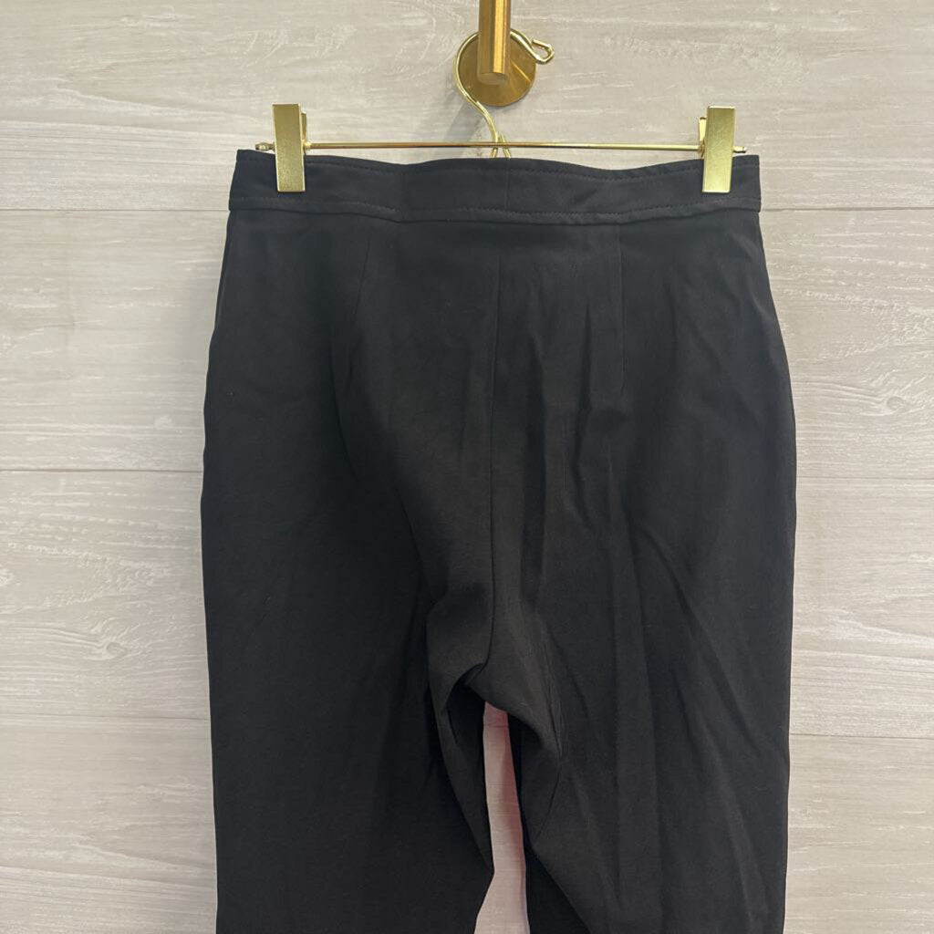 BCBG Black Straight Leg Trouser Pants 4