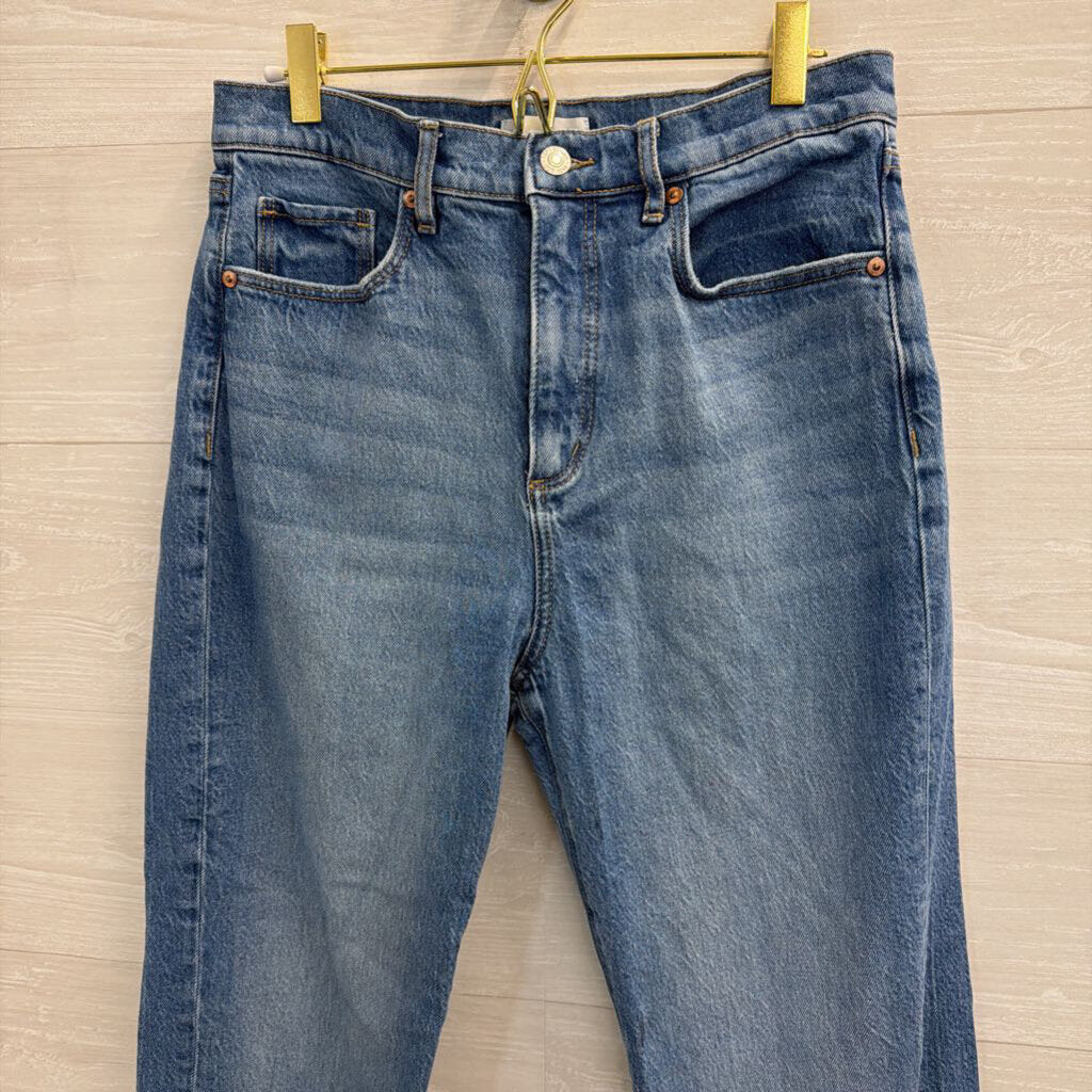 Loft Medium Wash The Straight Jeans 28