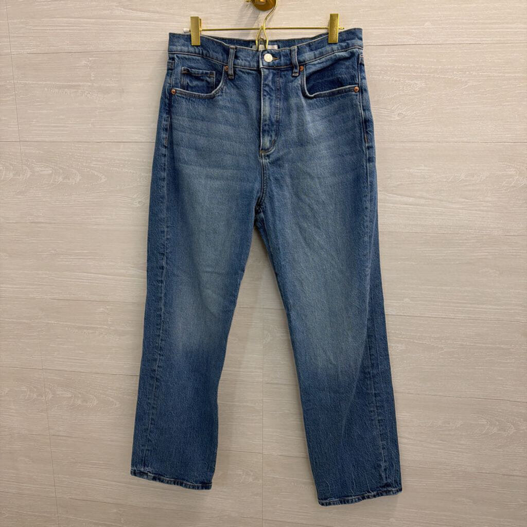 Loft Medium Wash The Straight Jeans 28