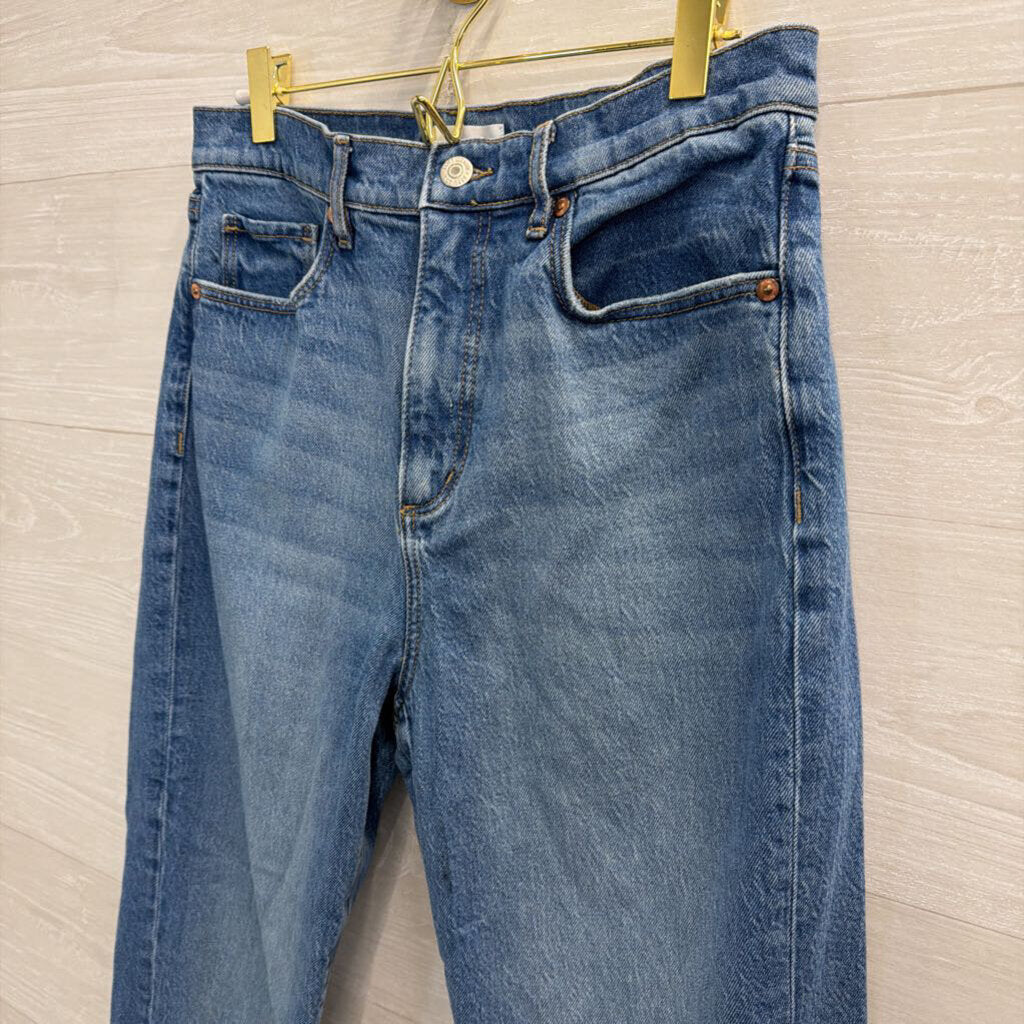 Loft Medium Wash The Straight Jeans 28