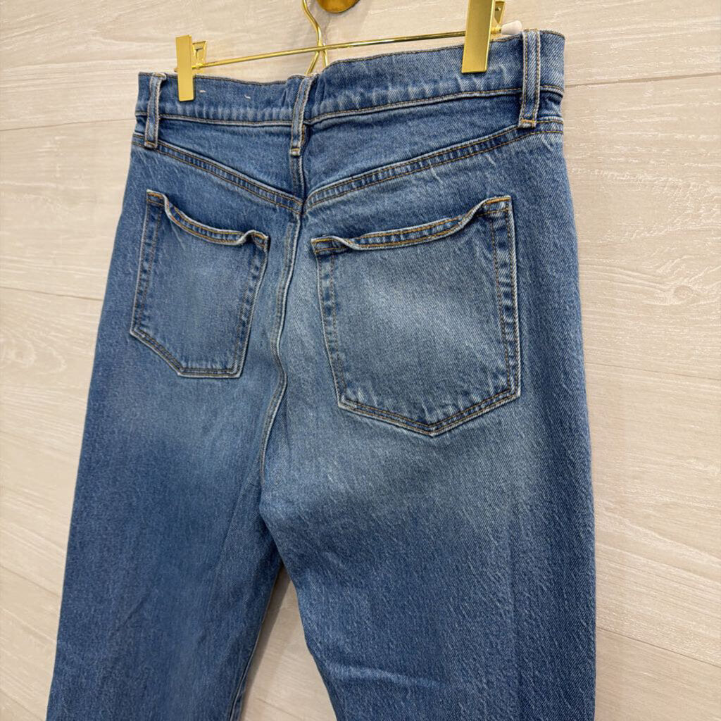 Loft Medium Wash The Straight Jeans 28