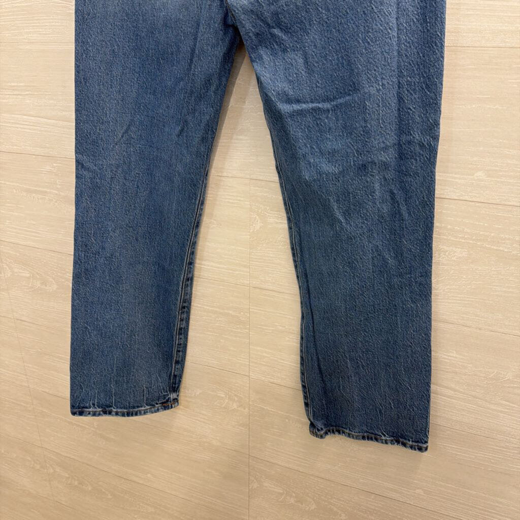Loft Medium Wash The Straight Jeans 28