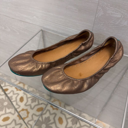Tieks Metallic Bronze Ballet Flats 9