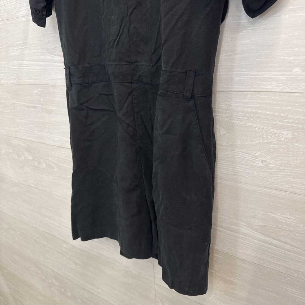 Banana Republic Black Short Sleeve Romper 10