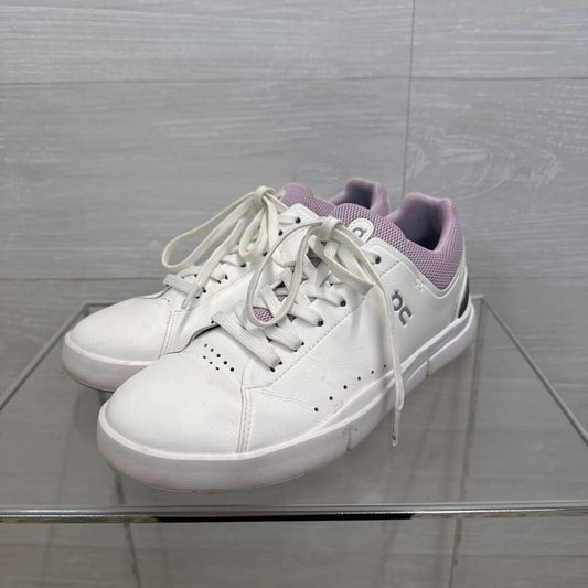 On Cloud White/ Purple The Roger Advance Sneakers 9